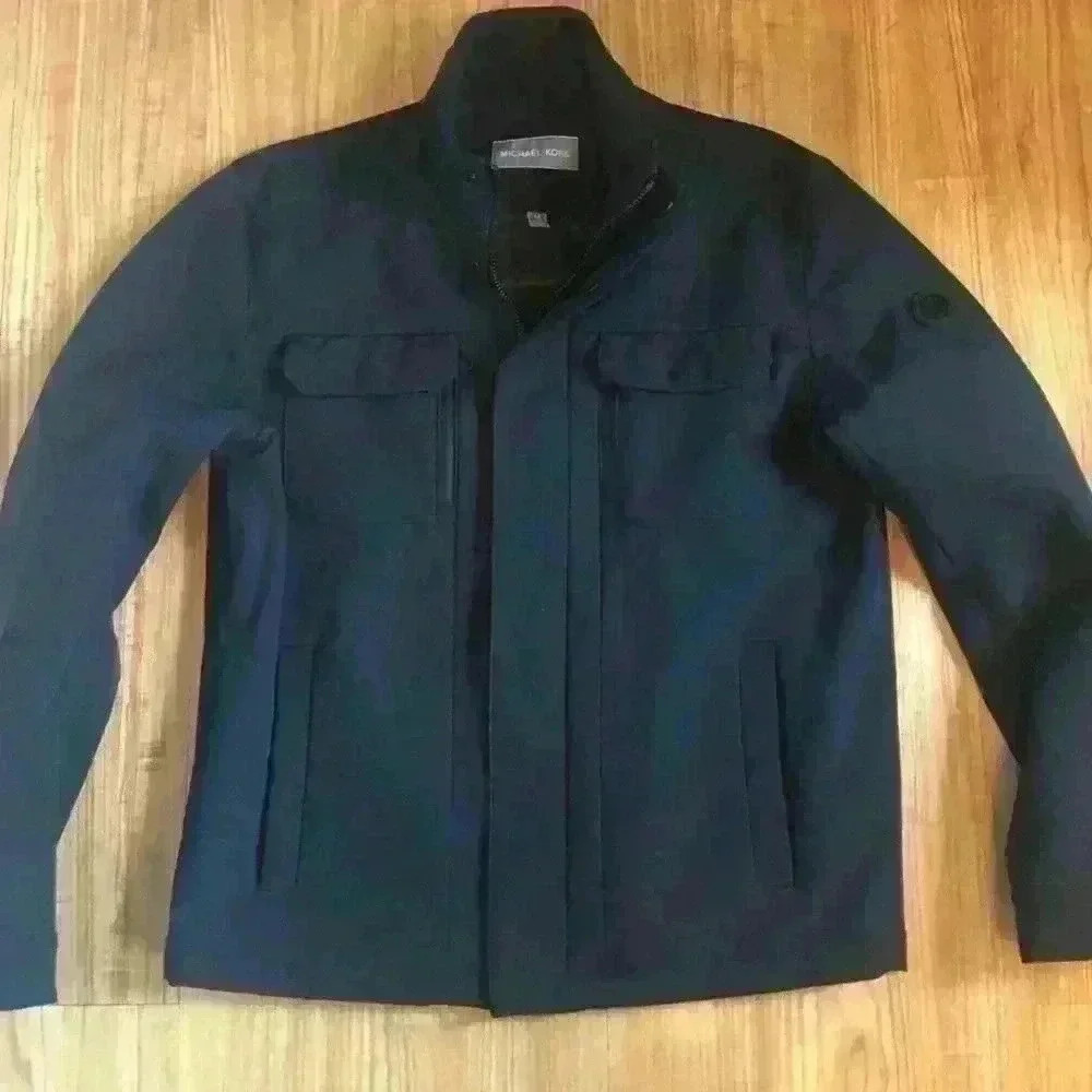 Michael Kors Navy Zip up jacket